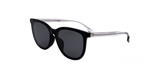 Hugo Boss BOSS 1552/F/S Black grey 65/13/145 UNISEX Zonnebrillen van Merkloos