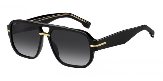 Hugo Boss BOSS 1718/S Black 57/15/150 MAN Zonnebrillen van HUGO BOSS