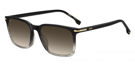 Hugo Boss BOSS 1749/G/S Black shaded grey 55/18/145 MAN Zonnebrillen