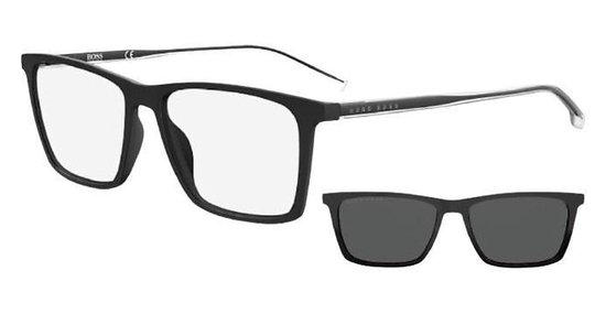 Hugo Boss Zonnebril 1151/cs Heren Cat.3 Rechthoekig Zwart/grijs van HUGO BOSS