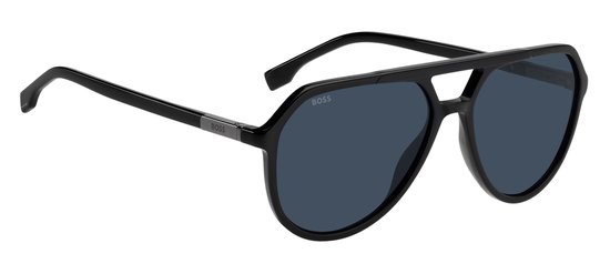 HUGO BOSS Zonnebril 1831/S Volwassenen Zwart BPA FREE (global recycled standerd) certificated van Merkloos
