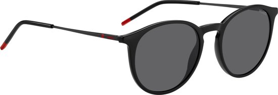 Hugo By Boss Hg 1286/S Rond Kunststof Heren Zonnebril van HUGO BOSS