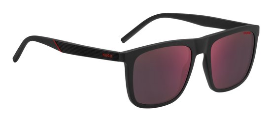 Hugo By Boss Hg 1304/S Rechthoekig Kunststof Met spiegelglazen Heren Zonnebril van HUGO