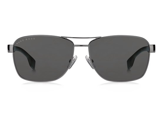 HUGOBOSSBLACK Zonnebril (BOSS1240/S) Volwassenen Zilverkleurig Volledig omrand van HUGO BOSS