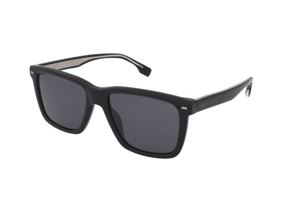 HUGOBOSSBLACK Zonnebril (BOSS1317/S) Volwassenen Zilverkleurig Volledig omrand van HUGO BOSS