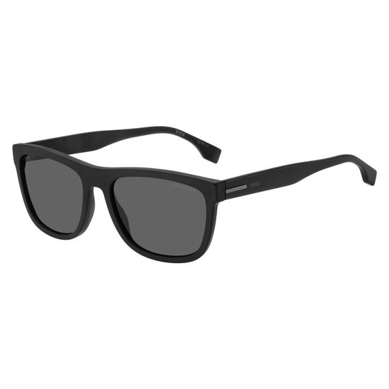 HUGOBOSSBLACK Zonnebril (BOSS1439/S) Volwassenen Zilverkleurig Volledig omrand Polarizerend van HUGO BOSS
