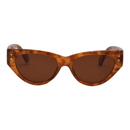 I-sea Carly Gepolariseerde Zonnebril Voor Dames Goud Brown Polarized Vrouw van I-SEA
