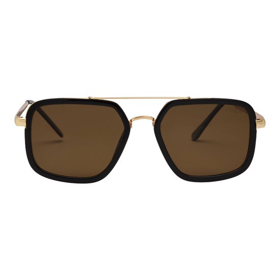 I-sea Cruz Gepolariseerde Zonnebril Voor Dames Goud Smoke Polarized Vrouw van Merkloos