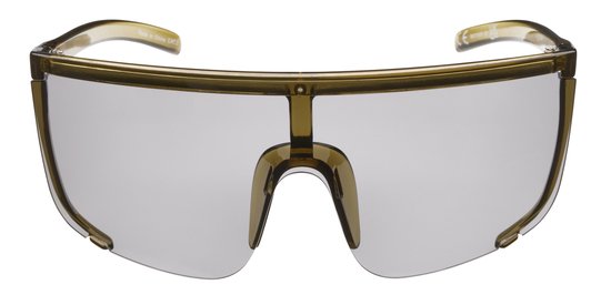 Icon Eyewear Zonnebril ANGELINA - Olijfgroen montuur - Lichtgrijze glazen van Icon Eyewear