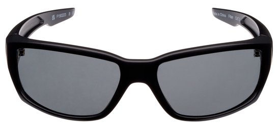 Icon Eyewear Zonnebril BEAM - Mat Zwart montuur - Grijze glazen van Icon Eyewear