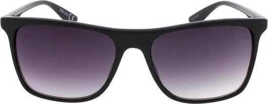 Icon Eyewear Zonnebril BLITZ  - Zwart montuur - Lichtgrijze glazen van Icon Eyewear