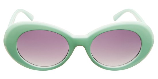 Icon Eyewear Zonnebril GRUNGE - Mint Groen montuur - Lichtgrijze glazen van Icon Eyewear
