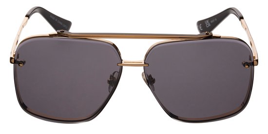 Icon Eyewear Zonnebril HAYK - Goudkleurig montuur - Grijze glazen van Icon Eyewear