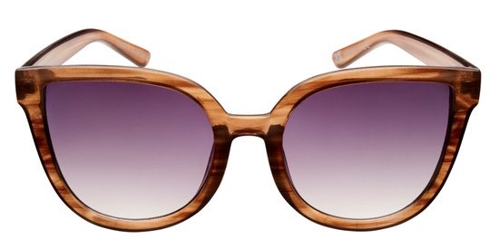 Icon Eyewear Zonnebril LEONORA - Bruin montuur - Grijze glazen van Icon Eyewear