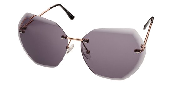 Icon Eyewear Zonnebril MILANIA - Goudkleurig montuur - Grijze glazen van Icon Eyewear