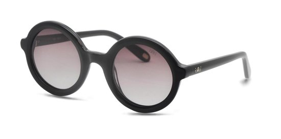 IKKI TATE 48-5 Zonnebril - Zwart/Gradient Grijs van Merkloos