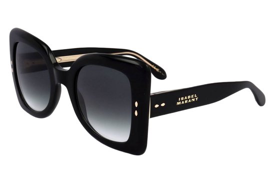 Isabel Marant IM 0120/S BLACK 52/25/145 Vrouw Zonnebrillen van Merkloos