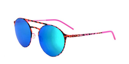 Italia Independent I I 0222 I THIN METAL Ibrido fuxia led 50/18/135 UNISEX Zonnebrillen