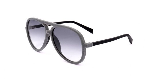 Italia Independent I MODEL 0402 VELVET Grey 52/10/125 Kinderen Zonnebrillen