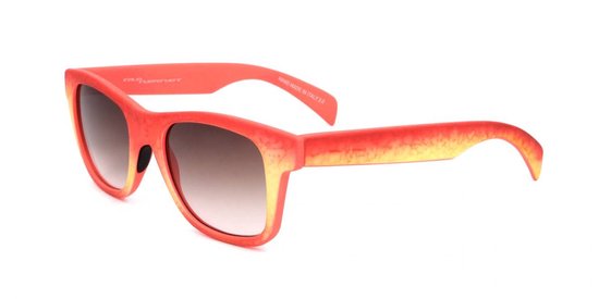 Italia Independent MOD 090B SMALTI Orange yellow 46/20/132 TEEN Zonnebrillen