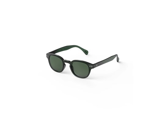 Izipizi Office Playground #C zonnebril bakelite green van Izipizi