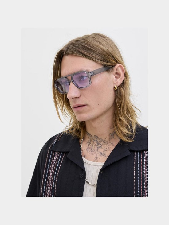 JACK&JONES ADDITIONALS JACCARTER SUNGLASSES LN Heren Zonnebrillen - Gray Dawn J1965-02 van JACK&JONES