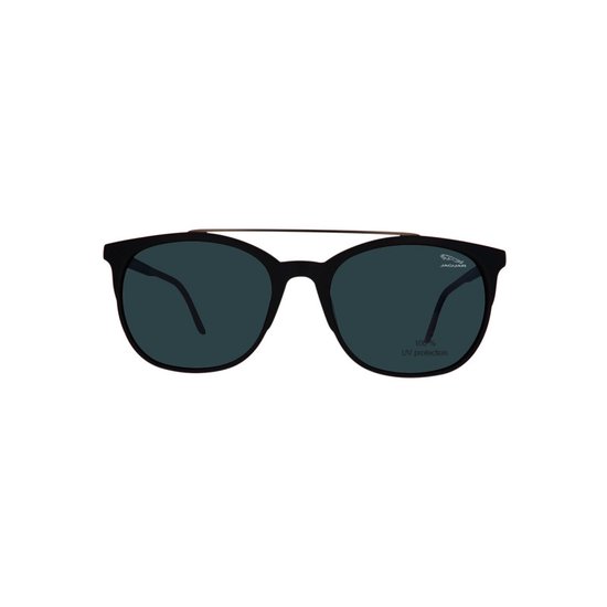 Jaguar Zonnebril - (JAGUAR37251-8840-55) - Voor Heren - Met Zwarte Horn van Jaguar