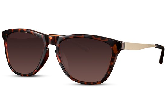 Joboly Cat Eye Zonnebril - Bruin Frame - Bruine Lenkleur - Dames van Joboly