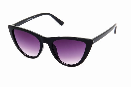 Joboly Cat Eye Zonnebril - Zwart Frame - Zwarte Lenkleur - Dames van Joboly
