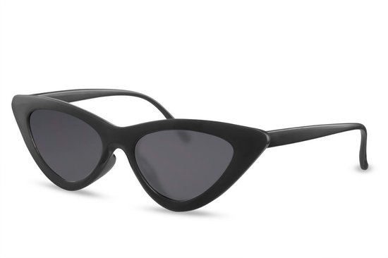 Joboly Cat Eye zonnebril - Zwart Frame - Zwarte Lenskleur - Dames van Joboly