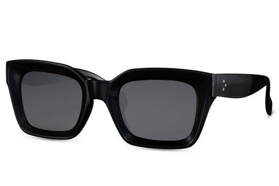 Joboly Designer Zonnebril - Zwart Frame - Zwarte Lenskleur - Dames en Heren van Joboly