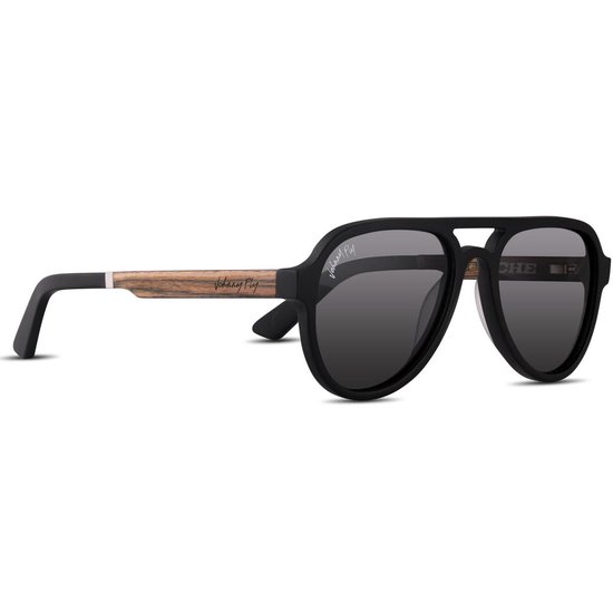JohnnyFly Apache Black zonnebril - Limited Edition van JohnnyFly
