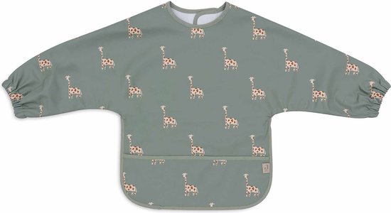 Jollein - Baby Slab Waterproof met Mouw - Jungle Jambo van Jollein