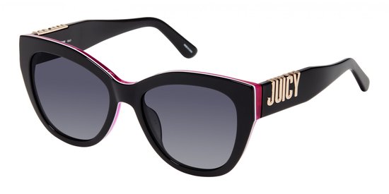 Juicy Couture JU 639/G/S BLACK FUCHSIA/GREY 54/18/145 Damenbrillen Zonnebrillen