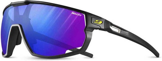 Julbo Rush Fotochrome Gepolariseerde Zonnebril Zwart Reactiv Perforomance 1-3 HC/CAT1-3 van Merkloos