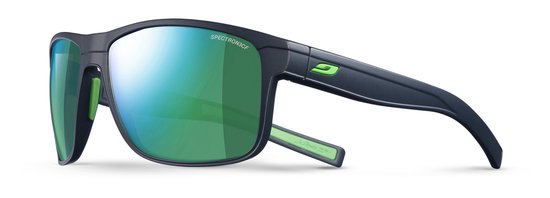 Julbo - UV-zonnebril voor heren - Renegade - Spectron 3 - Donkerblauw/Groen - maat Onesize (16+yrs)