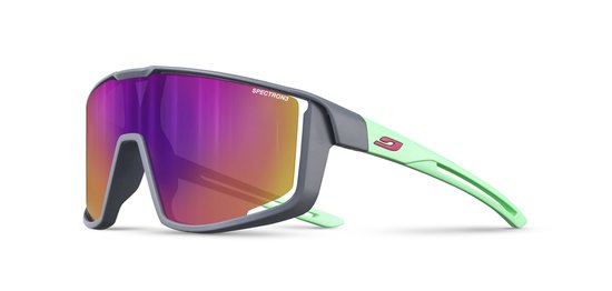 Julbo - UV Zonnebril voor kinderen - Fury s - Spectron 3 - Grijs & mint - maat Onesize (10-15yrs) van Julbo