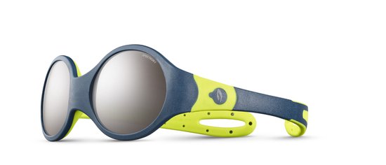 Julbo - UV-zonnebril voor peuters - Loop M - Spectron 4 - Donkerblauw/Lichtgroen - maat Onesize (1-3yrs) van Merkloos