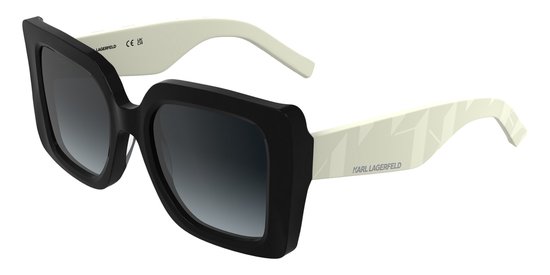 Karl Lagerfeld KL6203S Black/white 52/20/140 WOMAN Zonnebrillen van Merkloos