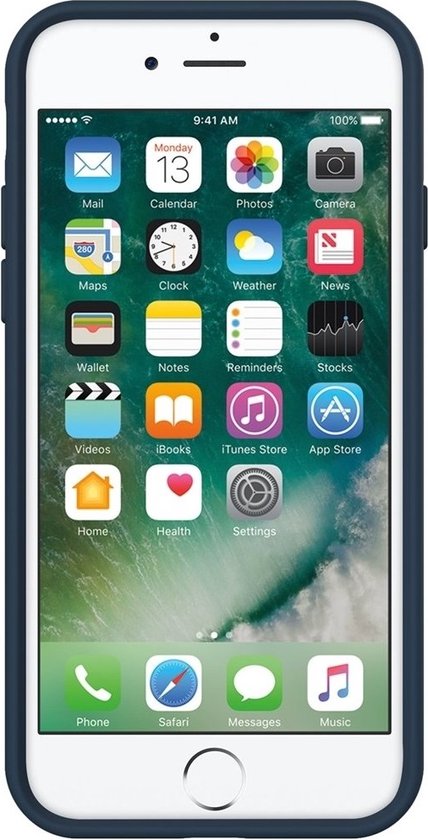 Kate Spade Jack Spade Color Block Hoesje Bruin/Navy voor Apple iPhone 7/8/SE 2020 van Kate Spade