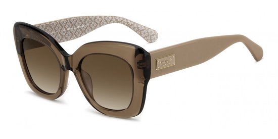 Kate Spade KS KALIE 2/G/S Beige crystal 52/20/140 WOMAN Zonnebrillen van Merkloos