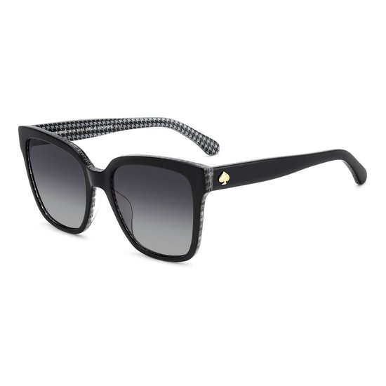 KATE SPADE KS KIYA 2/G/S TAY BLACK PATTERN WHITE 56/19/140 Vrouw Zonnebrillen van Merkloos