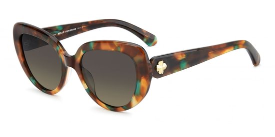 Kate Spade KS RANA 2/S Green turquoise havana 53/20/140 WOMAN Zonnebrillen van Merkloos