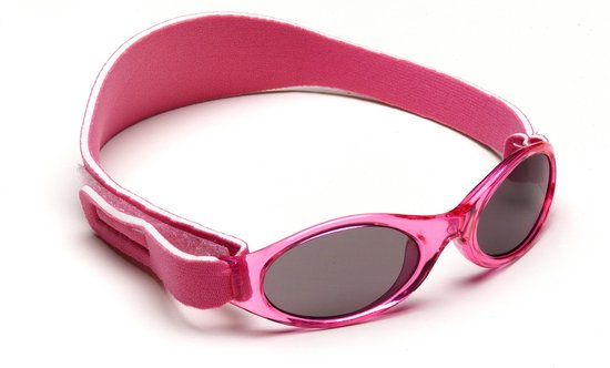 KidsBanz UV zonnebril Kinderen - Roze - Maat 2-5 jaar van Merkloos