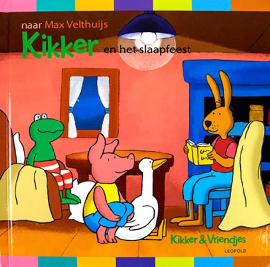 Kikker en het slaapfeest van Kikker.