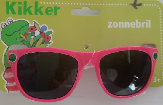 Kikker zonnebril roze - kinderzonnebril - cat.3 van Kikker.