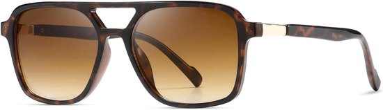 kimorn Retro zonnebril voor vrouwen mannen trendy retro zonnebril rechthoek montuur tinten K1649