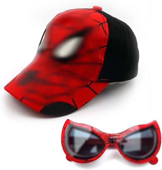 Kinder Baseballpet met Zonnebril Set - UV-Bescherming en Verstelbare Zonneklep voor Jongens en Meisjes van Merkloos