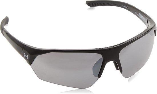 Kinder Zonnebril - Jongens Bril - Bescherming Tegen Zon - Wrap-Around Frame - 69mm 9mm 125mm - Zwart Grijs