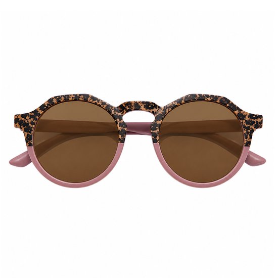 Kinder Zonnebril | Luipaard Oudroze | UV400 | Fashion Favorite